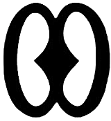 Triangle of Hope icon logo black